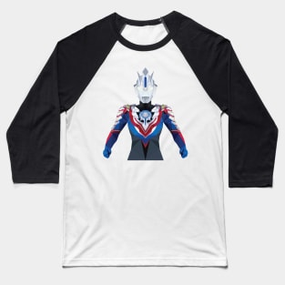 Ultraman Orb Hurricane Slash (Low Poly Art) Baseball T-Shirt